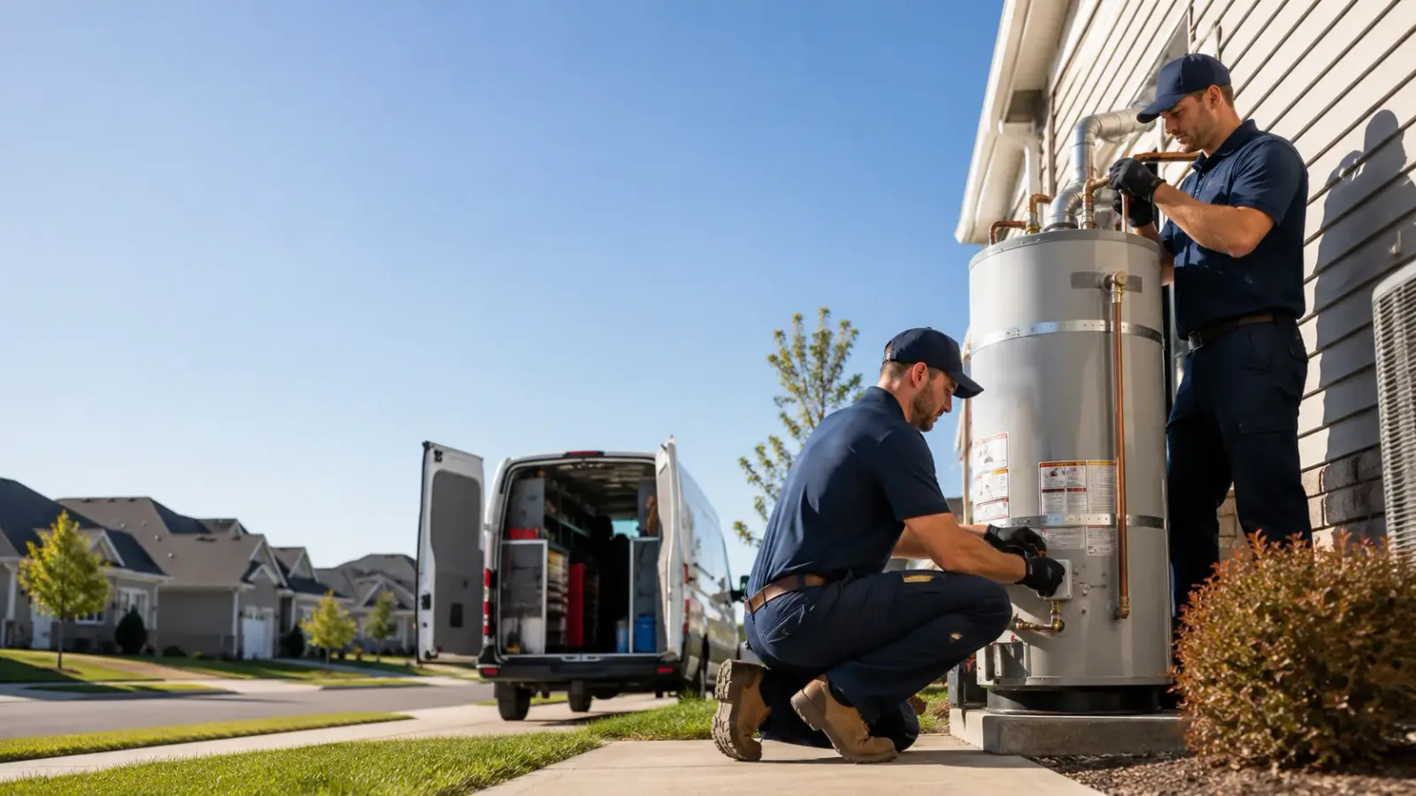 Water Heater Installation in Steamboat Rock, IA
